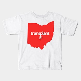 Ohio Transplant OH Red Kids T-Shirt